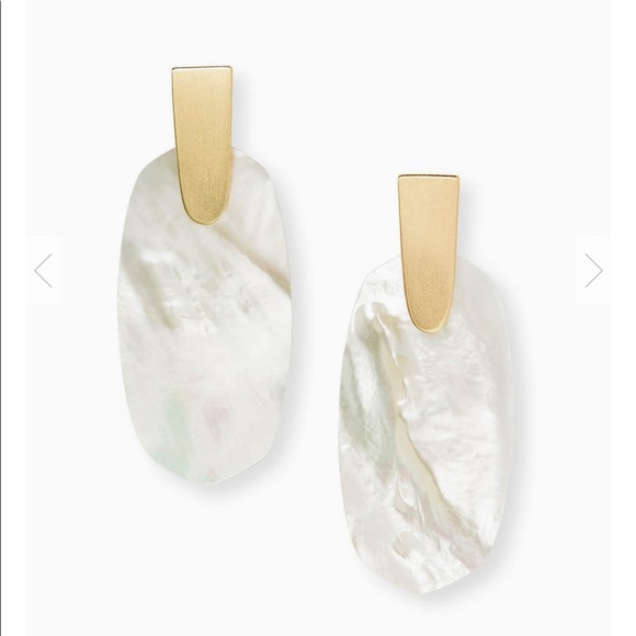 Kendra Scott Jewelry - Kendra Scott Ivory Mother-of-Pearl Earrings